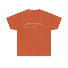 Load image into Gallery viewer, Ron Carter "I Bring My Sound" Tee Shirt Quote on Back