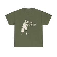 Load image into Gallery viewer, Ron Carter "I Bring My Sound" Tee Shirt Quote on Back