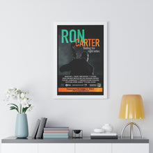 Load image into Gallery viewer, Framed PBS Documentary Film Poster:  Ron Carter Finding the Right Notes