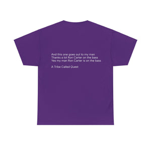 Hip-Hop Shout-Out Tee Quote on Back