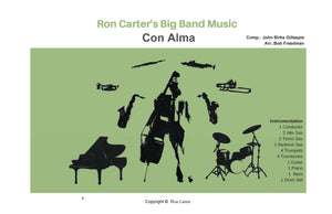 Ron Carter Big Band tunes arranged by Bob Freedman