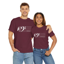 Load image into Gallery viewer, Bass Clef Planet Elegance Tee Shirt