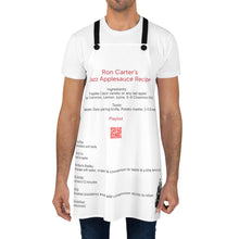 Load image into Gallery viewer, Ron Carter&#39;s Recipe for Jazz Applesauce Apron