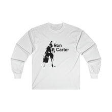 Load image into Gallery viewer, Ron Carter Jazz &quot;Kindness&quot; Long Sleeve Shirt Quote on Back