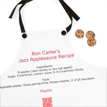 Load image into Gallery viewer, Ron Carter&#39;s Recipe for Jazz Applesauce Apron