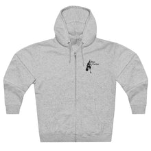 Load image into Gallery viewer, Planet Elegance Zip Hoodie Quote on Back
