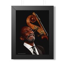 Load image into Gallery viewer, Framed Poster of Iconic Ron Carter Photo