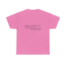 Load image into Gallery viewer, Ron Carter &quot;Kindness&quot; Tee Shirt Quote on Back