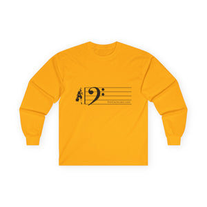 Ron Carter Bass Clef Long Sleeved Shirt