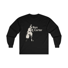 Load image into Gallery viewer, Ron Carter Jazz Hip Hop Shout-Out Long Sleeve Shirt Quote on Back