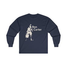 Load image into Gallery viewer, Ron Carter Jazz Hip Hop Shout-Out Long Sleeve Shirt Quote on Back