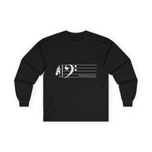 Load image into Gallery viewer, Ron Carter Bass Clef Long Sleeved Shirt