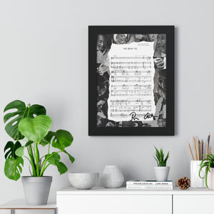 Framed Father's Day Poster