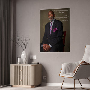 Ron Carter "I Bring My Sound to the Gig" Poster