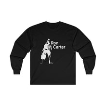 Load image into Gallery viewer, Ron Carter Jazz &quot;Kindness&quot; Long Sleeve Shirt Quote on Back