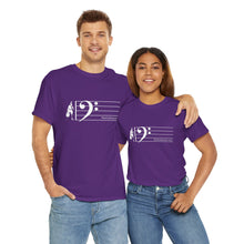 Load image into Gallery viewer, Bass Clef Planet Elegance Tee Shirt