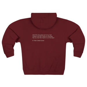 Hip-Hop Shout Out Ron Carter Zip Hoodie