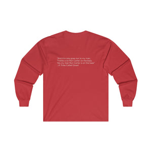 Ron Carter Jazz Hip Hop Shout-Out Long Sleeve Shirt Quote on Back