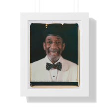 Load image into Gallery viewer, Framed Poster of Iconic Photo shot by an Iconic Artist of an Iconic Musician