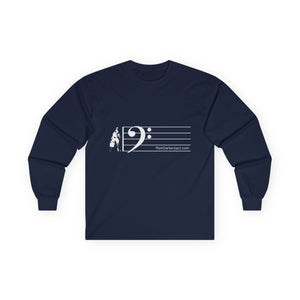 Ron Carter Bass Clef Long Sleeved Shirt