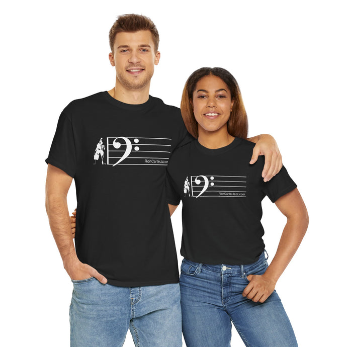 Bass Clef Planet Elegance Tee Shirt