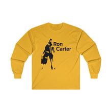 Load image into Gallery viewer, Ron Carter Jazz Hip Hop Shout-Out Long Sleeve Shirt Quote on Back