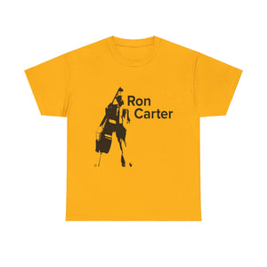 Ron Carter "I Bring My Sound" Tee Shirt Quote on Back