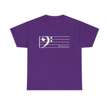 Load image into Gallery viewer, Bass Clef Planet Elegance Tee Shirt
