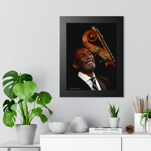 Load image into Gallery viewer, Framed Poster of Iconic Ron Carter Photo