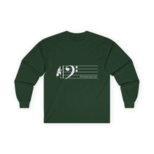 Load image into Gallery viewer, Ron Carter Bass Clef Long Sleeved Shirt