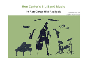 Ron Carter Big Band Scores arranged by Rich DeRosa